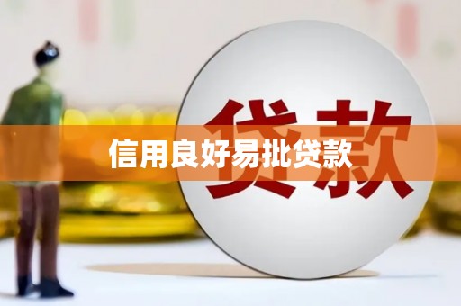 镇远信用良好易批贷款
