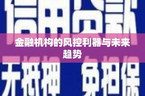 镇远金融机构的风控利器与未来趋势