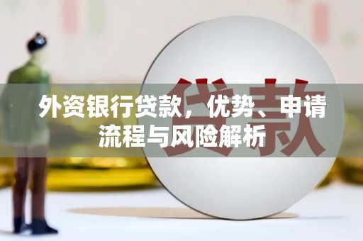 镇远外资银行贷款，优势、申请流程与风险解析