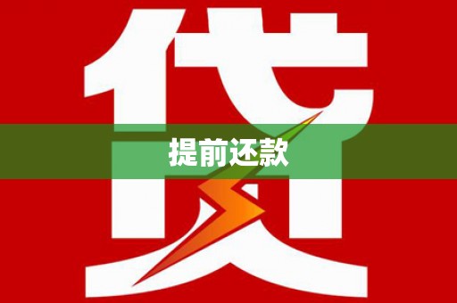 镇远提前还款