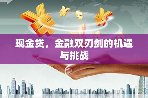 镇远现金贷，金融双刃剑的机遇与挑战