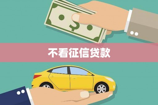 镇远不看征信贷款