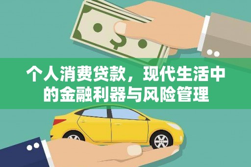 镇远个人消费贷款，现代生活中的金融利器与风险管理