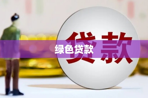 镇远绿色贷款