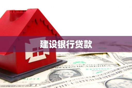 镇远建设银行贷款