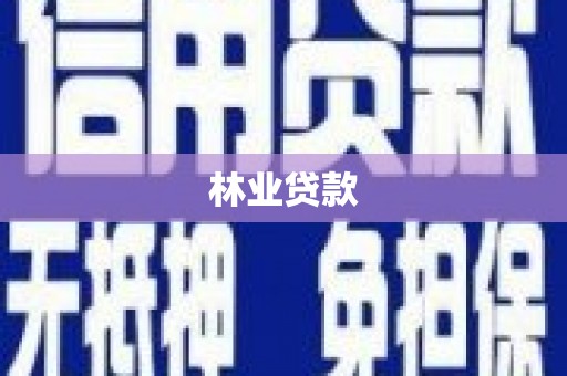 镇远林业贷款