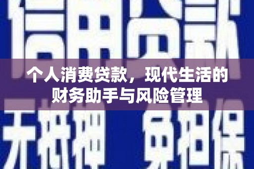 镇远个人消费贷款，现代生活的财务助手与风险管理