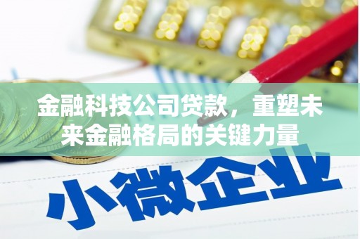 镇远金融科技公司贷款，重塑未来金融格局的关键力量