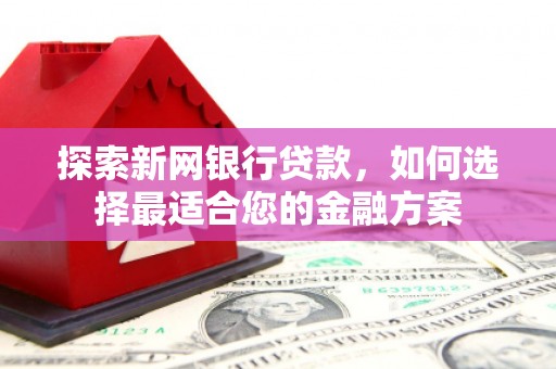 镇远探索新网银行贷款，如何选择最适合您的金融方案