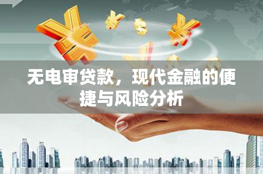 镇远无电审贷款，现代金融的便捷与风险分析
