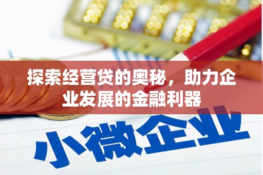 镇远探索经营贷的奥秘，助力企业发展的金融利器