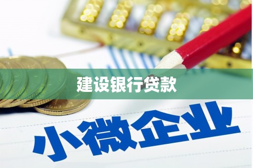 镇远建设银行贷款