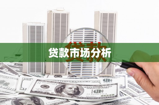 镇远贷款市场分析