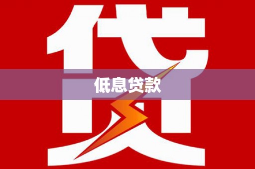 镇远低息贷款
