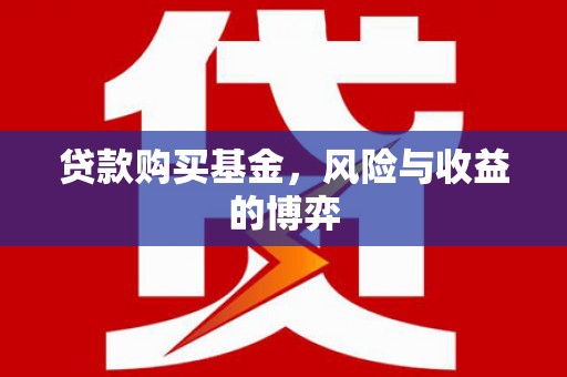 镇远贷款购买基金，风险与收益的博弈