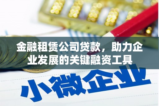镇远金融租赁公司贷款，助力企业发展的关键融资工具