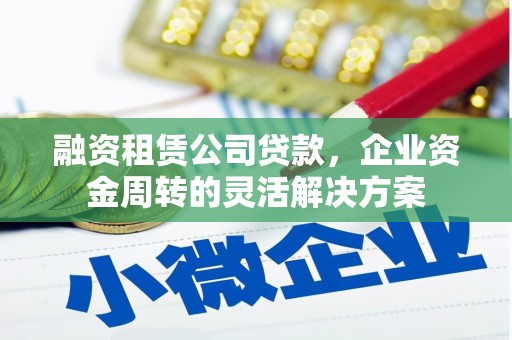 镇远融资租赁公司贷款，企业资金周转的灵活解决方案