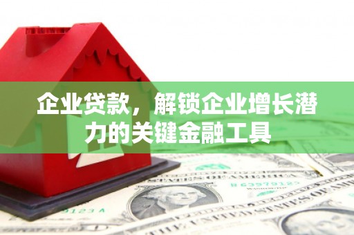 镇远企业贷款，解锁企业增长潜力的关键金融工具