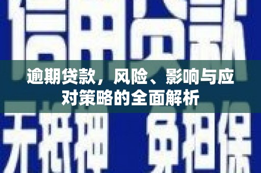 镇远逾期贷款，风险、影响与应对策略的全面解析