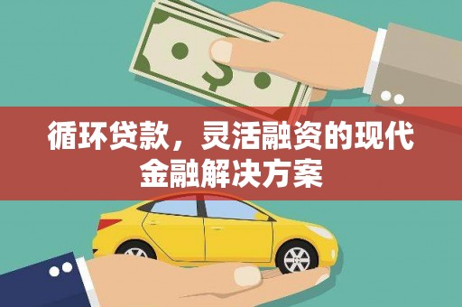 镇远循环贷款，灵活融资的现代金融解决方案