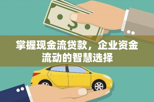 镇远掌握现金流贷款，企业资金流动的智慧选择