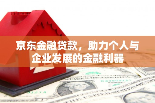 镇远京东金融贷款，助力个人与企业发展的金融利器