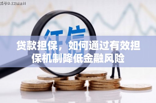 镇远贷款担保，如何通过有效担保机制降低金融风险