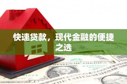 镇远快速贷款，现代金融的便捷之选