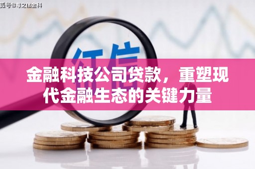 镇远金融科技公司贷款，重塑现代金融生态的关键力量