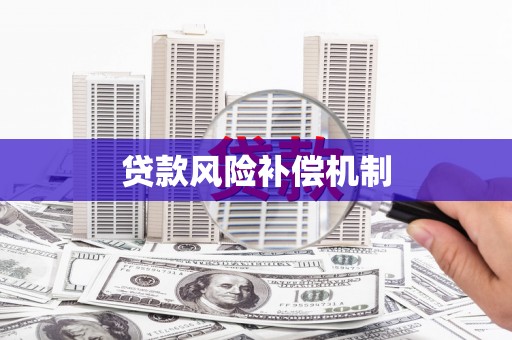 镇远贷款风险补偿机制