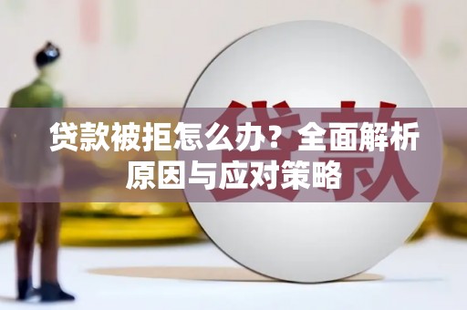 镇远贷款被拒怎么办？全面解析原因与应对策略