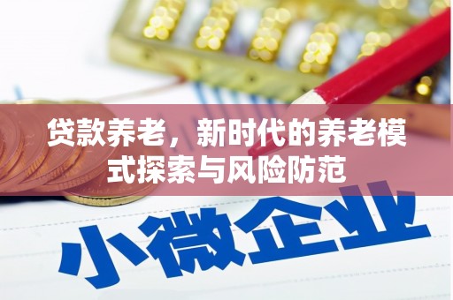 镇远贷款养老，新时代的养老模式探索与风险防范